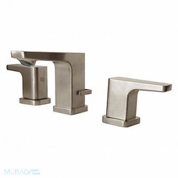 Straight Brushed Nickel Speakman Kubos, 455D80