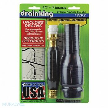 DRAIN KING Drain Adapter 1-1/2 to 3 Size, 455F23