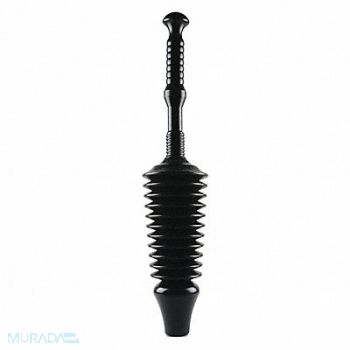 MASTER PLUNGER Funnel Nose Plunger Rubber 4 Cup Dia, 455F26