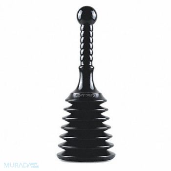 MASTER PLUNGER Surface Sink Plunger Rubber 5 Cup Dia, 455F28
