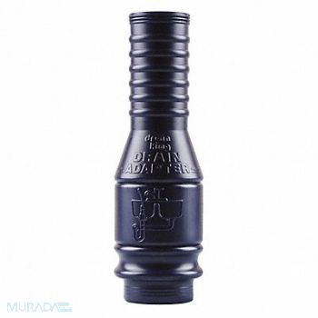 DRAIN KING Drain Adapter Plastic 10 L Blue, 455F34