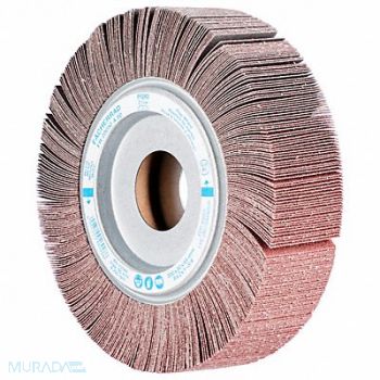 PFERD Flap Wheel Coated AO 8 in 80 Grit, 35ZF74