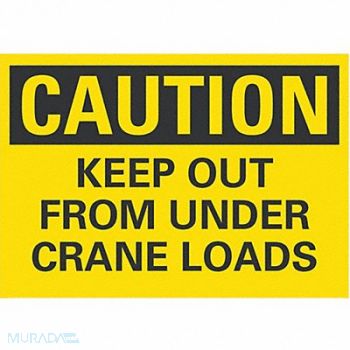 LYLE Caution Sign 10inx14in Non-PVC Polymer, 456W80