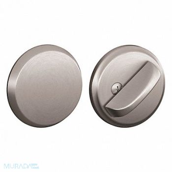 SCHLAGE RESIDENTIAL One-Sided Deadbolt Bright Chrome Finish, 457F92