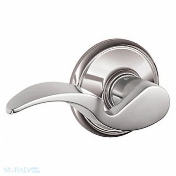 SCHLAGE RESIDENTIAL Door Lever Lockset Bright Chrome Passage, 457H18