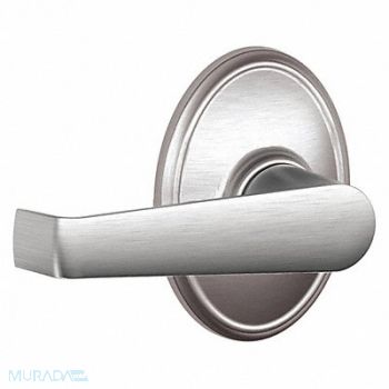 SCHLAGE RESIDENTIAL Door Lever Lockset Satin Chrome Passage, 457H37