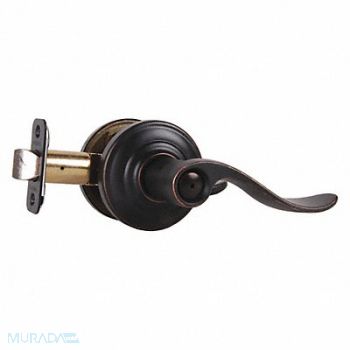 SCHLAGE RESIDENTIAL Lever Lockset Antique Bronze Privacy, 457J02