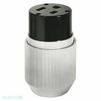 GRAINGER APPROVED Straight Blade Connector 2 Poles 3 Wires, 458L11