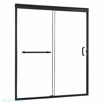 FOREMOST Shower Door Oil Rub Bronze Dbl Slid 72in, 458L98