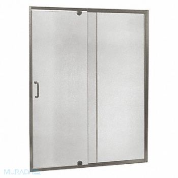 FOREMOST Shower Door Brush Nickel Pivot 69 in, 458N31