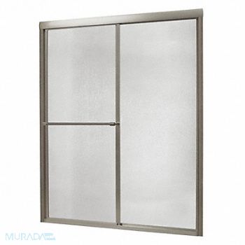 FOREMOST Shower Door Brush Nickel Dbl Slid 70 in, 458N50