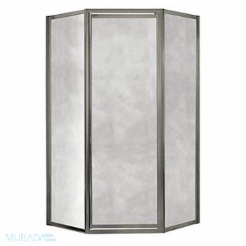 FOREMOST Shower Door Brush Nickel Neo-Angle 70 in, 458N88