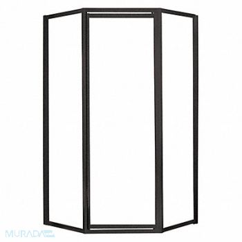 FOREMOST Shower Door Oil Rub Bronz Neo-Angle 70in, 458N89