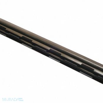 NATIONAL GUARD PVC Door Shoe with Notched Fins 48 In L, 45AE31