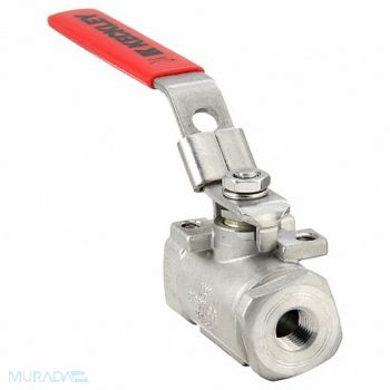 KECKLEY Ball Valve SS Seal Welded 1/4in 2160 CWP, 45AL07