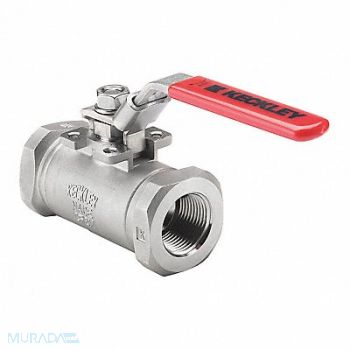 KECKLEY Ball Valve 3/8 Size CS Standard Port, 52RV01