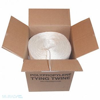 GRAINGER APPROVED Rope 4500ft Wht 25lb. Polyprpylne, 45AV53