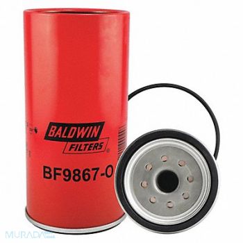 BALDWIN FILTERS Fuel Filter 8-21/32x4-13/32x8-21/32 In, 45C035