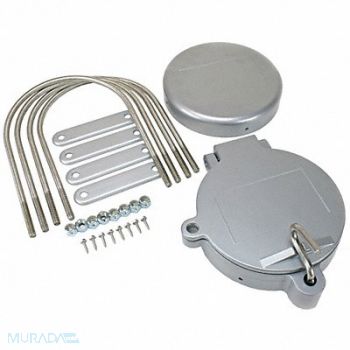 REESE Silver Conduit Rack 9 5/8 In., 45C146