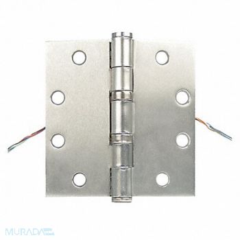 SECURITRON Hinge 28 Gauge Wire Silver Brushed 50mA, 45CG56