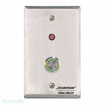 SECURITRON Push to Exit Button SPDT Momentary 4A, 45CG58