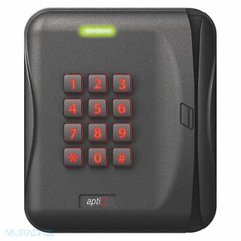 SCHLAGE ELECTRONICS Magnetc Stripe Reader w/Keypad 4-5/16inH, 40GN52