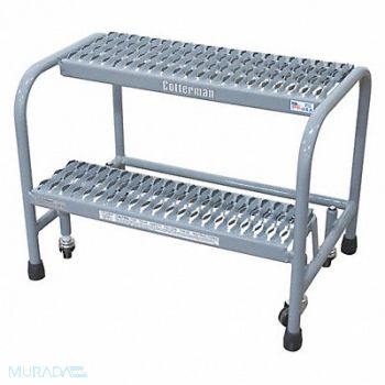 COTTERMAN Rolling Ladder 30 in.H x 26 in.W 2 Steps, 45CH42