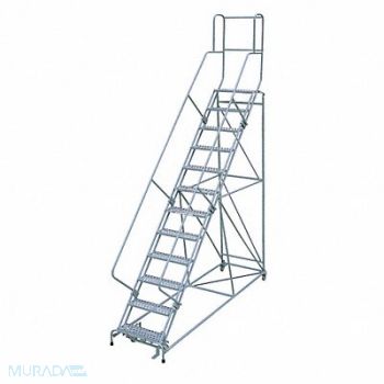 COTTERMAN Rolling Ladder 162 in H 12 Steps 450 lb, 45CH49