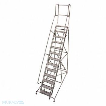 COTTERMAN Rolling Ladder 172in.H x 42in.W 13 Steps, 45CH54
