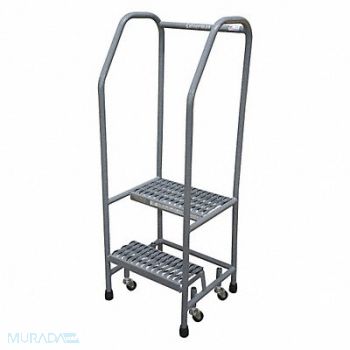 COTTERMAN Rolling Ladder 50 in.H x 18 in.W 2 Steps, 45CH96