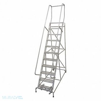 COTTERMAN Rolling Ladder 140 in H Powder Coated, 45CJ20