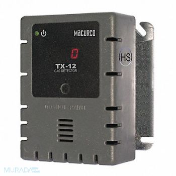 MACURCO Fixed Gas Detector H2S 4-1/2in.Hx4in.W, 45CK01