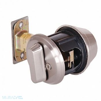 STANLEY Deadbolt QDB1 Satin Nickel Heavy-Duty, 45DF64