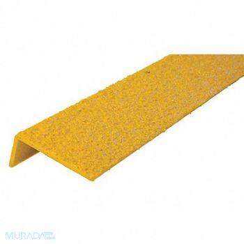 CONCRETE SAVER Anti-Slip Stair Nosing 48in W Fiberglass, 45DN76