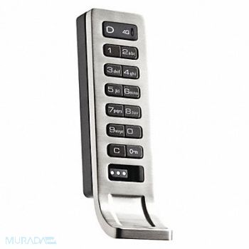 DIGILOCK Electronic Keyless Lock Zinc 12 Keys, 45DN94