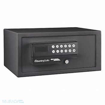 SENTRY SAFE Security Safe 0.4 cu ft 20lb. Black, 45DP82