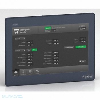 SCHNEIDER ELECTRIC Touch Panel 12 in TFT Color 24VDC, 45DR21