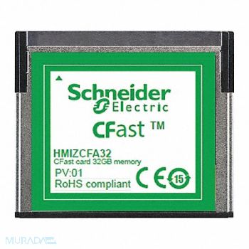 SCHNEIDER ELECTRIC Memory System with CFast Card 32 GB, 45DR26