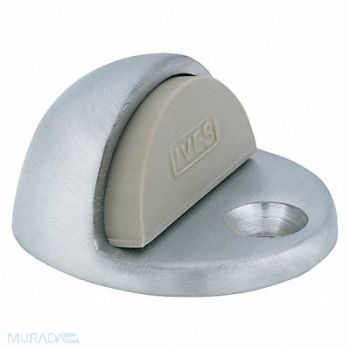 IVES Dome Door Stop 2in.Lx1-3/4in.Wx1in.Proj., 45EG83
