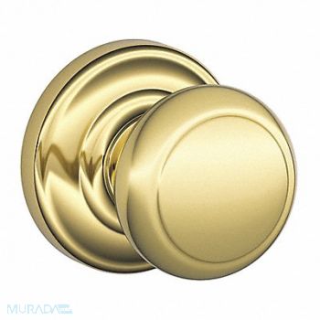 SCHLAGE Knob Lockset Mechanical Passage Grd. 1, 45EH71