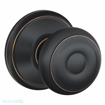 SCHLAGE Knob Lockset Mechanical Passage Grd. 1, 45EH97