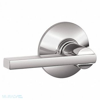 SCHLAGE RESIDENTIAL Door Lever Lockset Bright Nickel Passage, 457H41