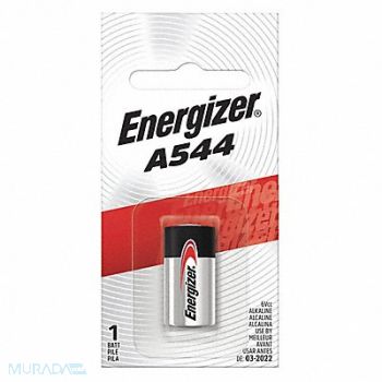 ENERGIZER Battery Alkaline Size A544 6VDC, 45EK05