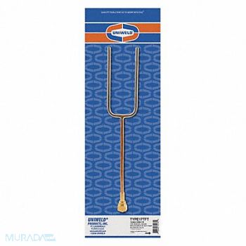 UNIWELD TYPE17 Sz Actylne Tuning ForkTip, 45EV14