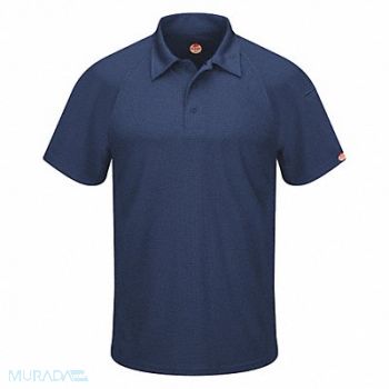 RED KAP Short Sleeve Polo 2XL Polyester 5 oz., 45EZ43