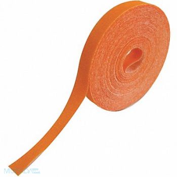 RIP-TIE Hook-and-Loop Cable Tie Roll 30 ft Ornge, 45FJ88