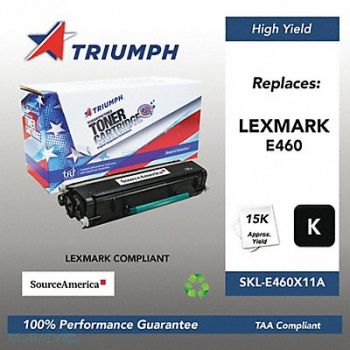 SOURCE AMERICA Toner Cartridge Black 15 000 LexmarkE460, 45FK23