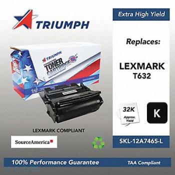 SOURCE AMERICA Toner Cartridge Black 32 000 LexmarkT632, 45FK26