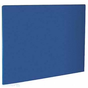 CRESTWARE Cutting Board 24 in L Blue Polyethylene, 45GJ64