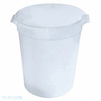 CRESTWARE Round Storage Container White 8 qt., 45GK11